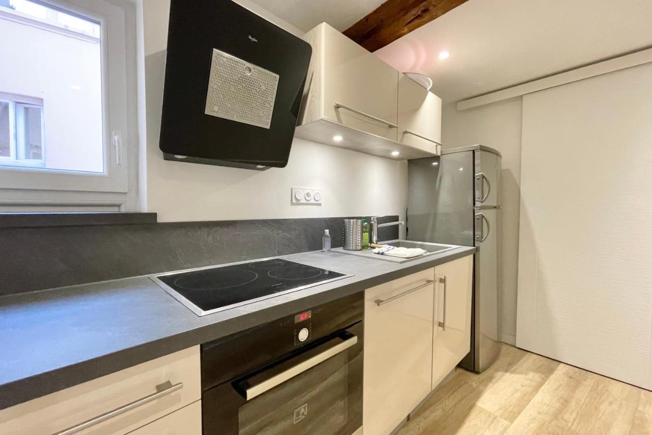 Ferienwohnung #Cf In White&Gray Center Grenoble Exterior foto